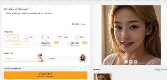 Create and Download Generate your AI masterpiece and easily download the final artwork